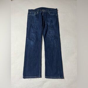 Levis 513 Mens 36x29 Slim Straight Blue‎ Denim Jeans